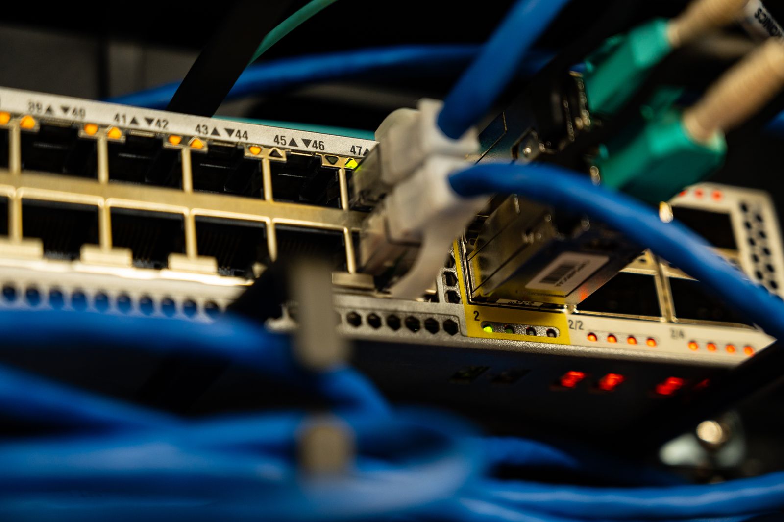 Switches y conexiones de red